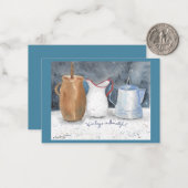 スチルライフアートノートカード ノートカード (正面/裏面インサイチュ)