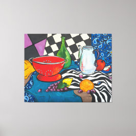 スチルライフクリエイティブフルーツウォールアート キャンバスプリント