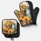 スチルライフデザイン 鍋つかみ&鍋敷きセット (正面/裏面)