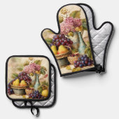 スチルライフデザイン 鍋つかみ&鍋敷きセット (正面/裏面)