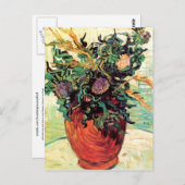 スチルライフフラワーとアザーズ、ヴァンゴッホファインアート ポストカード (正面/裏面)