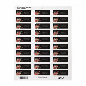 スチルライフフローラダーク&ムーディ結婚ーズ ラベル (フルシート)