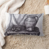 スチルライフペンシルスケッチクラシックランバーピロー ランバークッション (ブランケット)