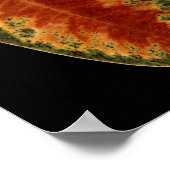 スチルライフリーフファインアート写真 ポスター (角)