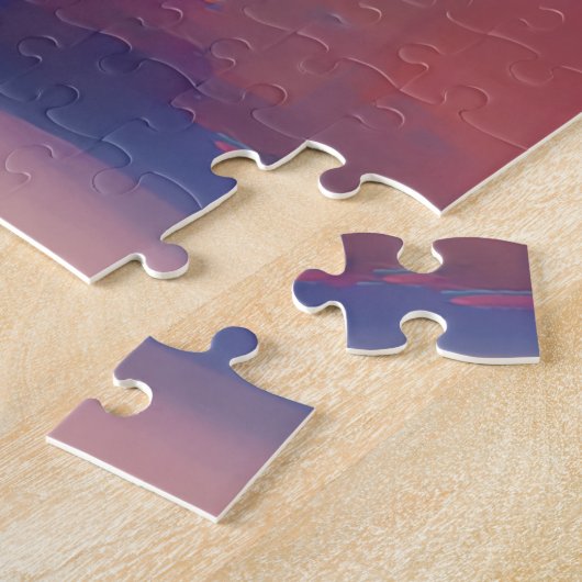 スチルライフ抽象芸術スタイル ジグソーパズル (側面)