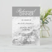 スチルライフ木炭リハーサルディナーカード 招待状 (スタンド正面)