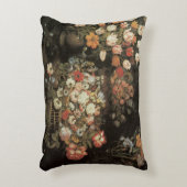 スチルライフ花ヴィンテージフローラバロック アクセントクッション (正面(垂直))