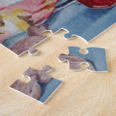 スチル絵画ライフのレトロな化粧バッグ ジグソーパズル (側面)