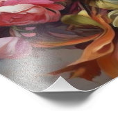 スチル鮮やかライフフローラブーケ フォトプリント            (角)