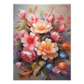 スチル鮮やかライフフローラブーケ フォトプリント            (正面)