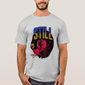 スチルTシャツミニマル感動的引用文シャツ Tシャツ (正面)