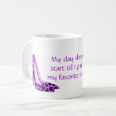 スチレットヒールの恋人のマグ コーヒーマグカップ (正面左)