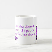 スチレットヒールの恋人のマグ コーヒーマグカップ (中央)