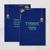 スチームのパンク サンキューカード (正面/裏面)