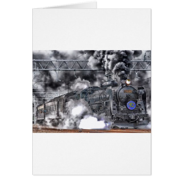 スチームエンジンHDR写真をトレイン (正面)