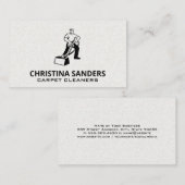 スチームクリーナー | クリーニングサービス 名刺 (正面/裏面)