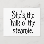 スチームグラスゴー英国のユーモアのおもしろい話 ポストカード (正面)