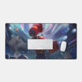 スチームゴーレムゲームデスクマット | カスタマイズ可能なパッド デスクマット (キーボード&マウス)