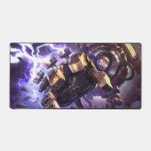 スチームゴーレムゲームデスクマット | カスタマイズ可能なパッド デスクマット (正面)