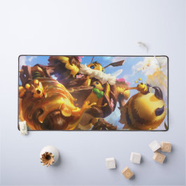 スチームゴーレムゲームデスクマット | カスタマイズ可能なパッド デスクマット