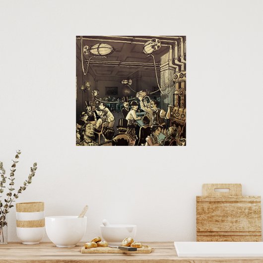 スチームシティエールハウス ポスター (キッチン)