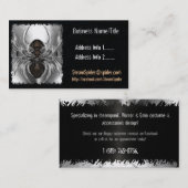 スチームスパイダーコスチュームアクセサリーデザイナーアーティスト 予約カード (正面/裏面)