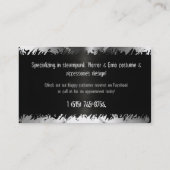 スチームスパイダーコスチュームアクセサリーデザイナーアーティスト 予約カード (裏面)