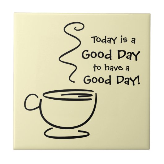 スチームタイル付きグッドデイカップ タイル (正面)