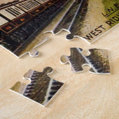 スチームトレインパズル ジグソーパズル (側面)