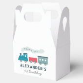 スチームトレインブルーボーイ誕生日ありがとう フェイバーボックス (オープン)