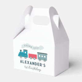 スチームトレインブルーボーイ誕生日ありがとう フェイバーボックス