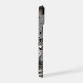 スチームトレインホイール iPhone 15ケース (右側面)