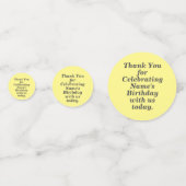 スチームトレインマンズバースデーパーティーテーブル紙吹雪 コンフェッティ (裏面)