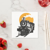 スチームトレイン紙ナプキンス スタンダードカクテルナプキン (インサイチュ)