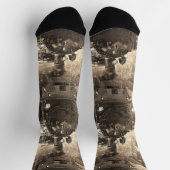 スチームドリームズレイルエンジンソックス ソックス (上部)