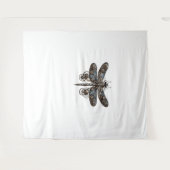 スチームパエレガントンクスプレンダーの機械式トンボ タペストリー (正面(横))