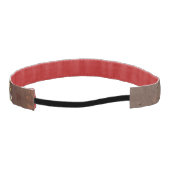 スチームパンクさびた背景(ターコイズレンズ付) アスレチックヘッドバンド (裏面)