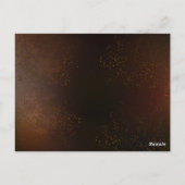 スチームパンクさびた背景(ターコイズレンズ付) ポストカード (裏面)