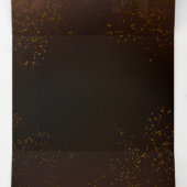 スチームパンクさびた背景(ターコイズレンズ付) 三つ折りプログラム (内部中)