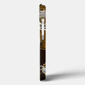 スチームパンクさびた背景(ターコイズレンズ付) Case-Mate iPhoneケース (裏面 / 左)