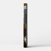 スチームパンクさびた背景(ターコイズレンズ付) Case-Mate iPhoneケース (裏面 / 左)