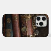 スチームパンクな古書 iPhoneケース (裏面横)
