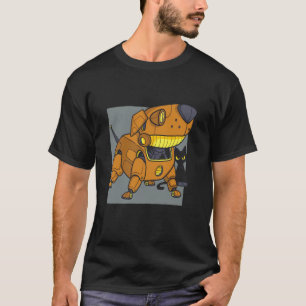 スチームパンクな犬 ロボット 猫 Tシャツ