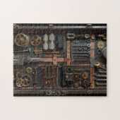 スチームパンクな複雑工具箱 ジグソーパズル (横)