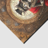スチームパンクのキツネの玉座 AC1 デコパージュ 薄葉紙 (詳細)
