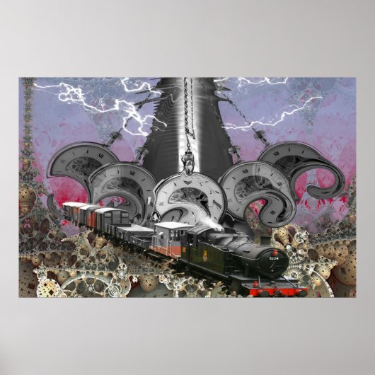 スチームパンクのタイムマシン ポスター (正面)