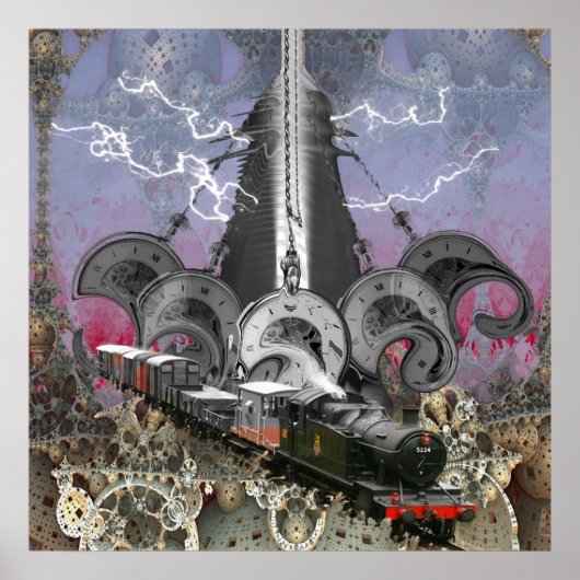 スチームパンクのタイムマシン ポスター (正面)