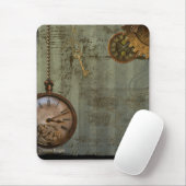 スチームパンクのタイムマシン マウスパッド (マウス)