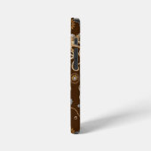 スチームパンクのタコ レトロメカニカルファンタジー iPhoneケース (左側面)