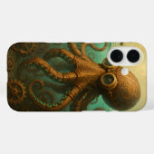 スチームパンクのタコ Case-Mate iPhoneケース (裏面 (横))